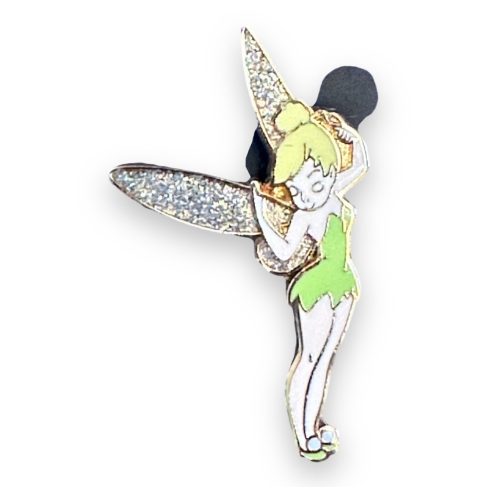 Disney trading pin-Tinker Bell with glitter wings